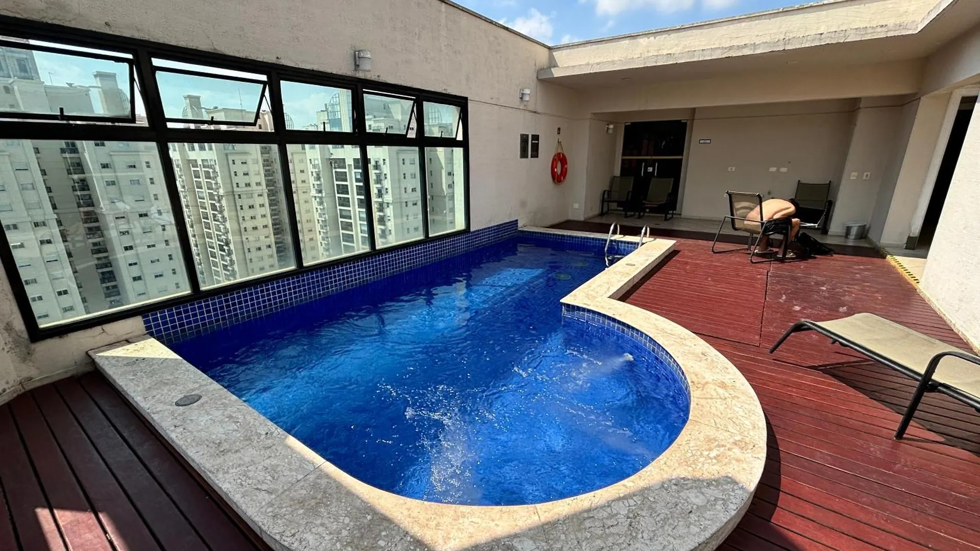 Flat Estaza Luxo Moema Ibirapuera Com Garagem Piscina 202 Hotel Sao Paulo Brazil