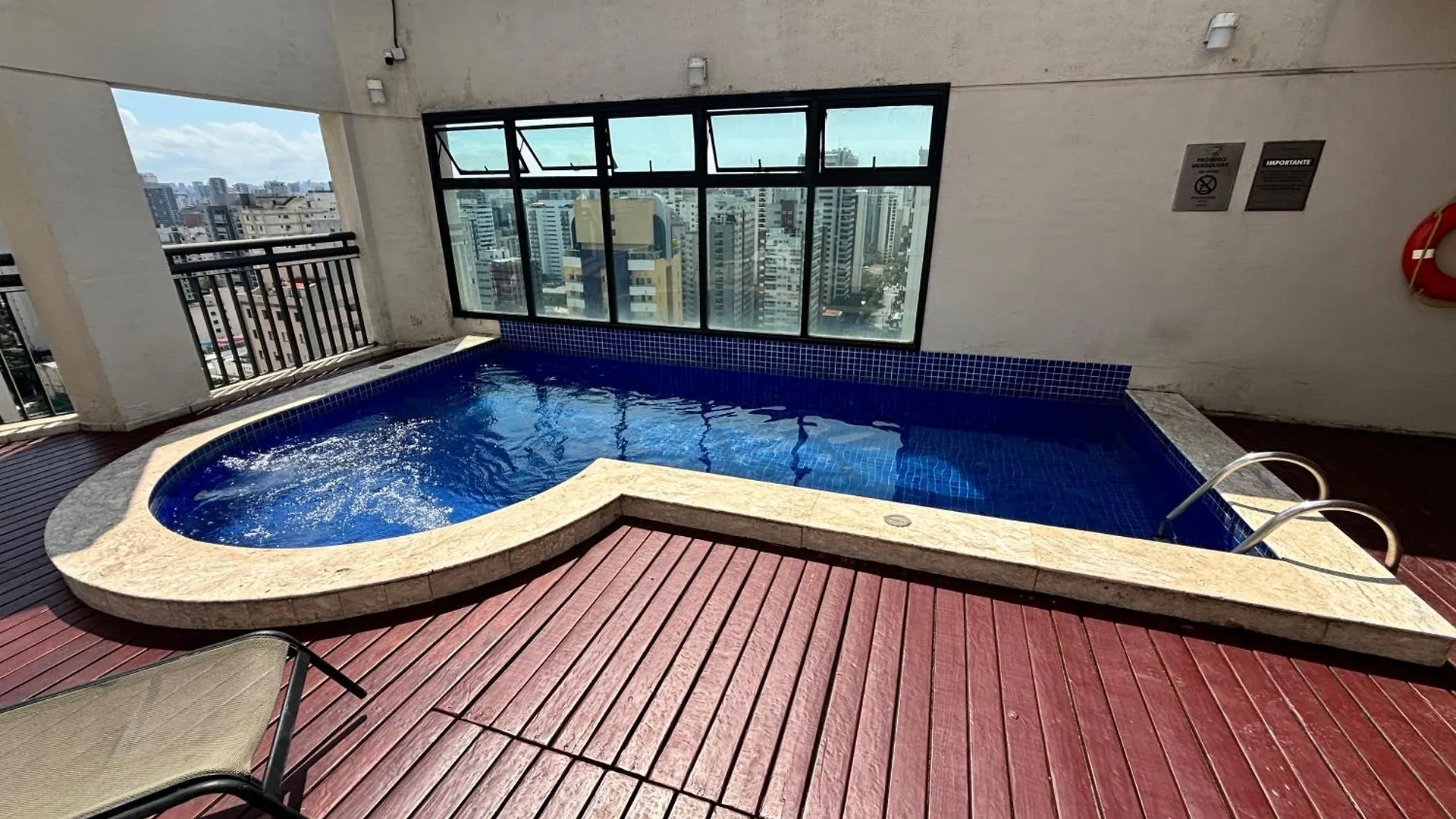 Flat Estaza Luxo Moema Ibirapuera Com Garagem Piscina 202 Hotel Sao Paulo